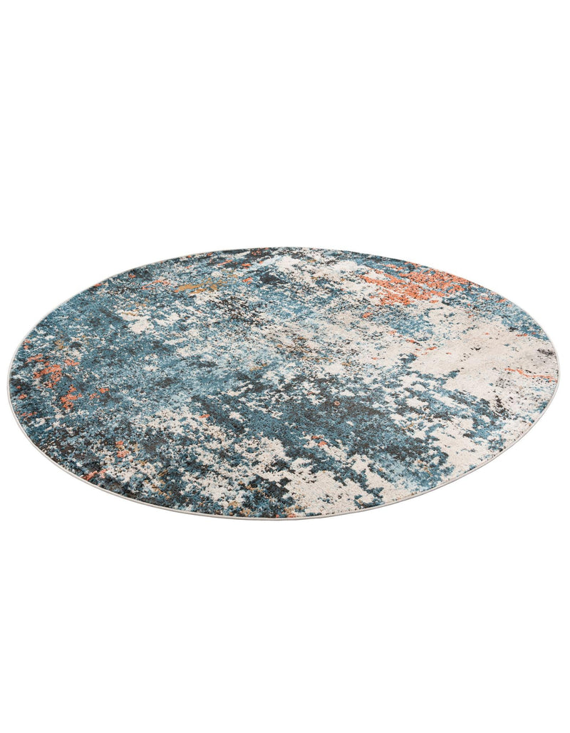 Dresden Elegance Collection Area Rug -  Seiffen Round Multi  lifestyle 25