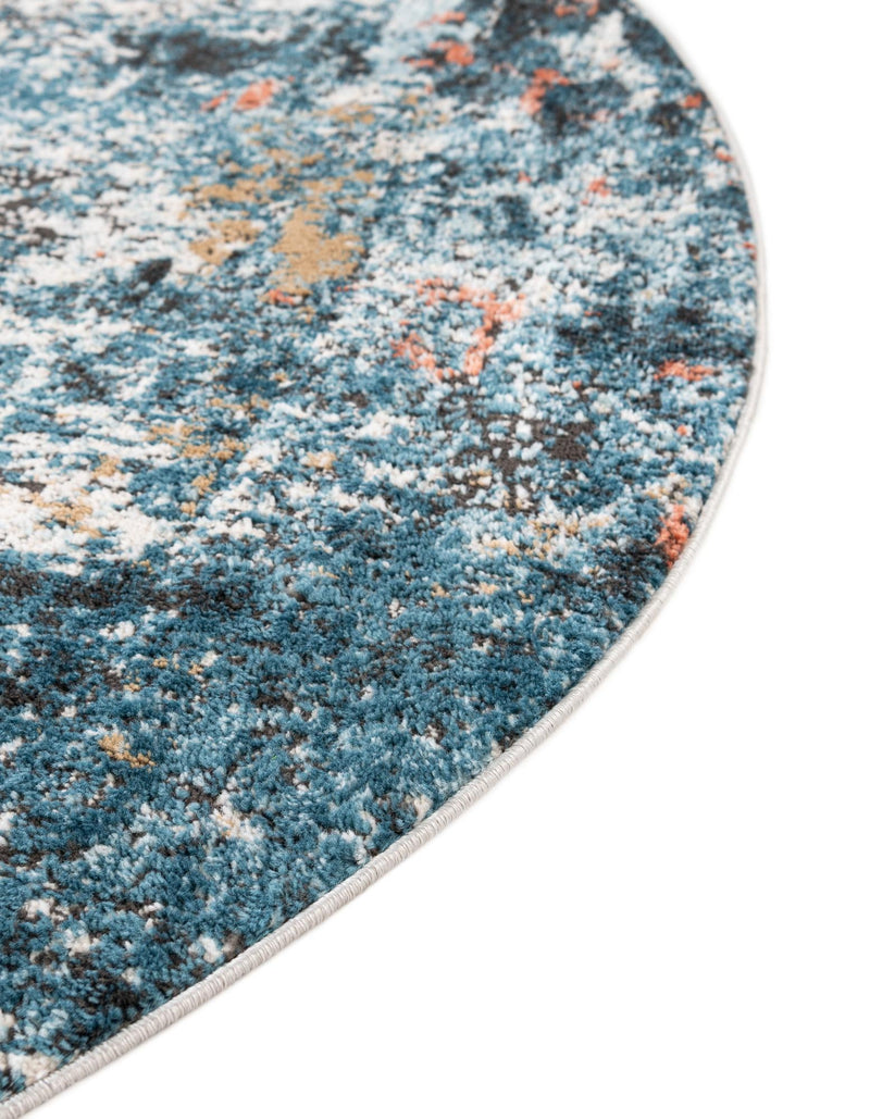 Dresden Elegance Collection Area Rug -  Seiffen Round Multi  lifestyle 22