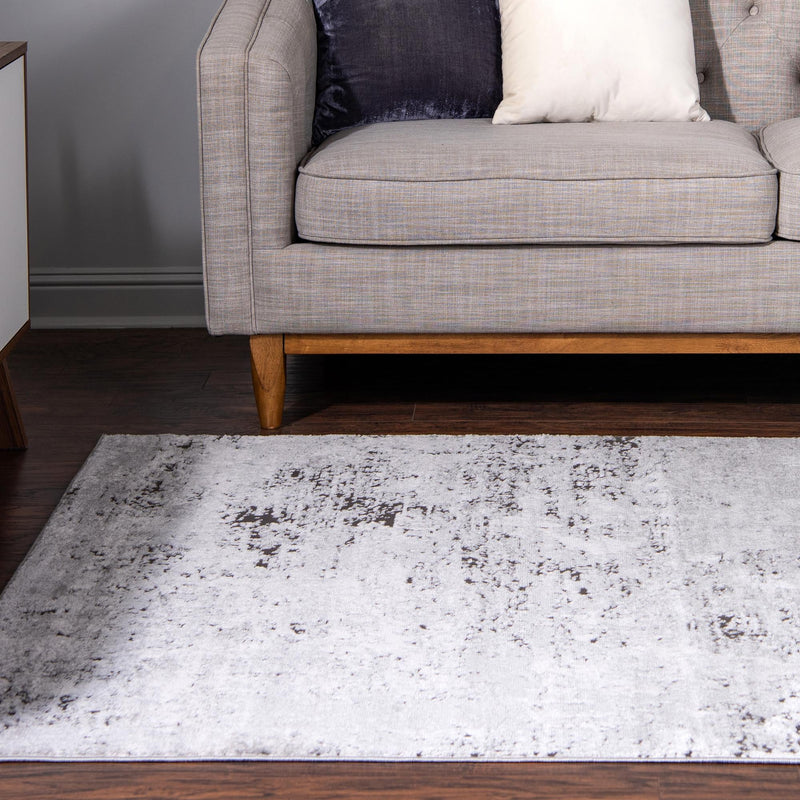 Dresden Elegance Collection Area Rug -  Pirna Rectangle Gray  lifestyle 15