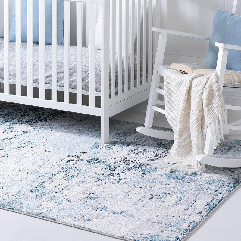 Dresden Elegance Collection Area Rug -  Pirna Rectangle Blue  lifestyle 5