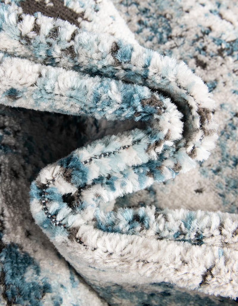 Dresden Elegance Collection Area Rug -  Pirna Rectangle Blue  lifestyle 29