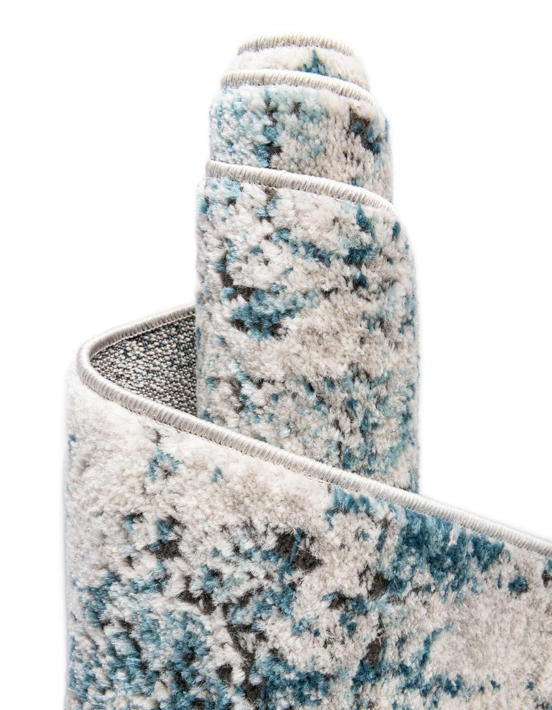 Dresden Elegance Collection Area Rug -  Pirna Rectangle Blue  lifestyle 37