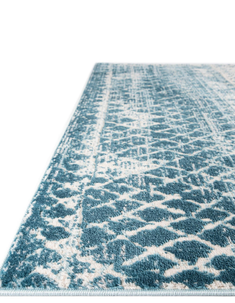 Dresden Elegance Collection Area Rug -  Zittau Rectangle Blue  lifestyle 46