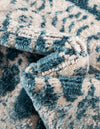 Dresden Elegance Collection Area Rug -  Zittau Rectangle Blue  lifestyle 50