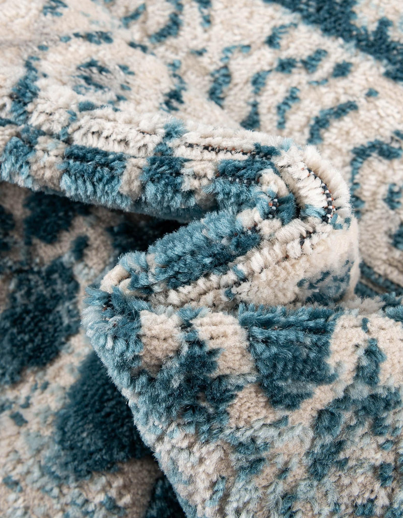Dresden Elegance Collection Area Rug -  Zittau Rectangle Blue  lifestyle 50