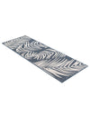 Seaside Blooms Collection Area Rug - Verdure (Blue) Runner Blue  lifestyle 11