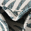 Seaside Blooms Collection Area Rug - Verdure (Teal) Rectangle Teal  lifestyle 11