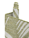 Seaside Blooms Collection Area Rug - Verdure (Green) Rectangle Green  lifestyle 10