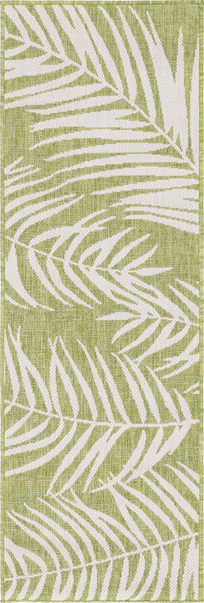 Garden Terrace Escape Collection Area Rug - Verdure (Green) Runner Green Main