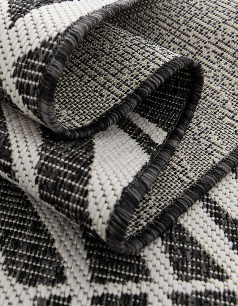 Garden Terrace Escape Collection Area Rug - Verdure (Charcoal) Rectangle Charcoal  lifestyle 27