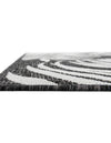 Seaside Blooms Collection Area Rug - Verdure (Charcoal) Rectangle Charcoal  lifestyle 17