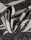 Seaside Blooms Collection Area Rug - Verdure (Charcoal) Rectangle Charcoal  lifestyle 18