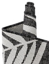 Seaside Blooms Collection Area Rug - Verdure (Charcoal) Rectangle Charcoal  lifestyle 30