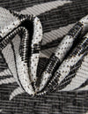 Seaside Blooms Collection Area Rug - Verdure (Charcoal) Rectangle Charcoal  lifestyle 31