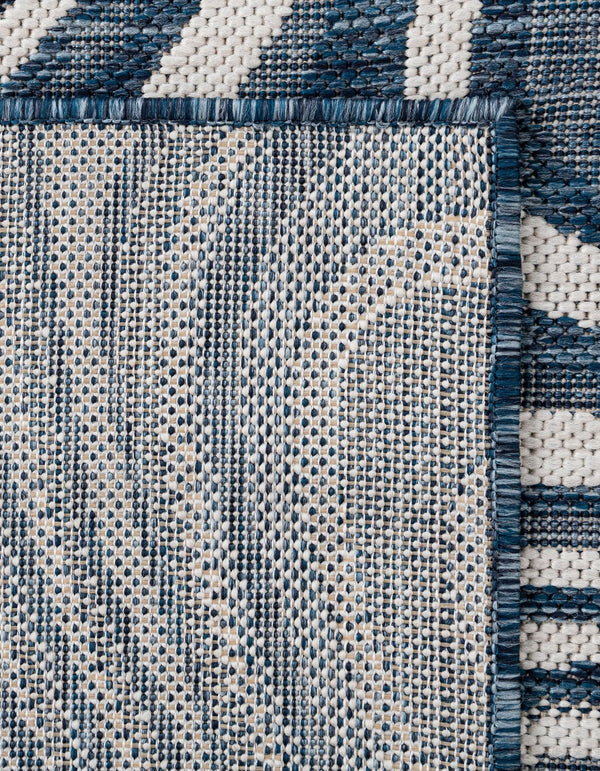Urban Terrace Collection Area Rug - Soho Rectangle Blue  lifestyle 34