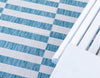 Seaside Stripes Collection Area Rug - Cabana (Light Aqua) Rectangle Light Aqua  lifestyle 10