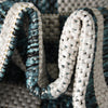Patio Stripe Harmony Collection Area Rug - Cabana (Teal) Runner Teal  lifestyle 6