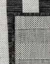 Seaside Stripes Collection Area Rug - Cabana (Charcoal) Rectangle Charcoal  lifestyle 10