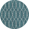 Savannah Pergola Collection Area Rug -  Gazebo Round Teal  lifestyle 115