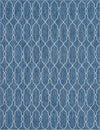 Savannah Pergola Collection Area Rug -  Gazebo Rectangle Blue  lifestyle 7
