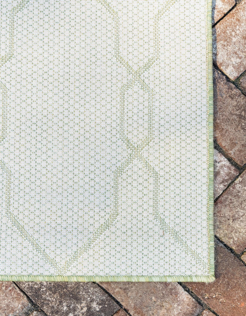Savannah Pergola Collection Area Rug -  Gazebo Rectangle Green  lifestyle 24