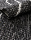 Garden Lattice Oasis Collection Area Rug -  Gazebo Rectangle Charcoal  lifestyle 28