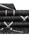 Savannah Pergola Collection Area Rug -  Gazebo Rectangle Charcoal Gray  lifestyle 18