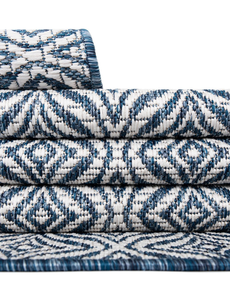 Savannah Pergola Collection Area Rug -  Terrace Rectangle Blue  lifestyle 15
