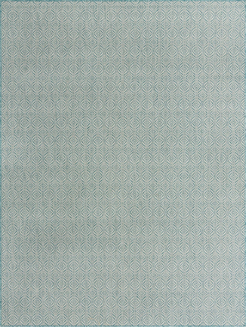 Savannah Pergola Collection Area Rug -  Terrace Rectangle Aqua  lifestyle 6