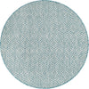 Savannah Pergola Collection Area Rug -  Terrace Round Aqua  lifestyle 85