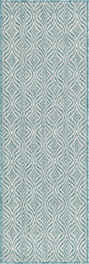 Savannah Pergola Collection Area Rug -  Terrace Runner Aqua  lifestyle 86