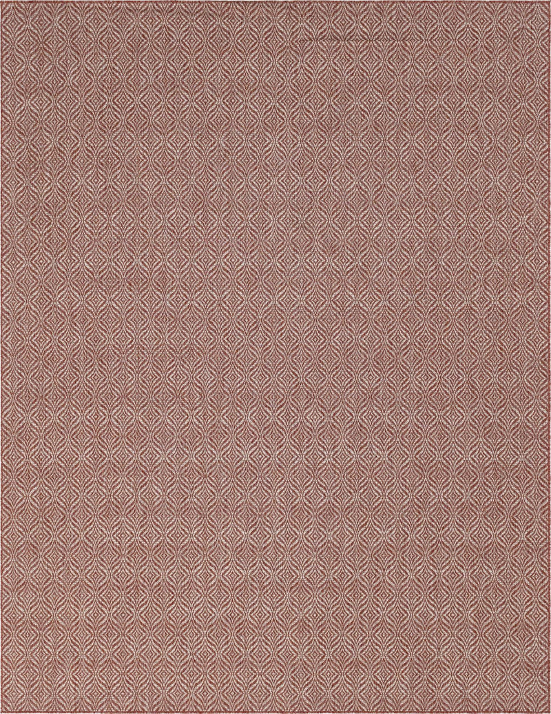 Savannah Pergola Collection Area Rug -  Terrace Rectangle Rust Red  lifestyle 7