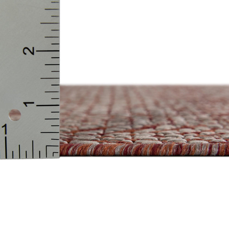 Savannah Pergola Collection Area Rug -  Terrace Rectangle Rust Red  lifestyle 20
