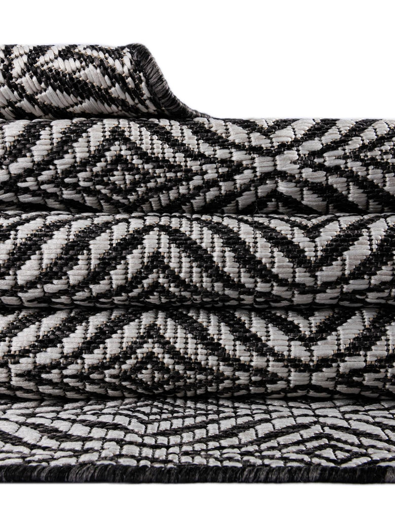 Savannah Pergola Collection Area Rug -  Terrace Rectangle Charcoal Gray  lifestyle 16