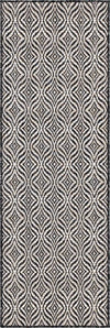 Savannah Pergola Collection Area Rug -  Terrace Runner Charcoal Gray  lifestyle 89
