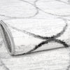Garden Maze Retreat Collection Area Rug -  Ivyhaven Rectangle White  lifestyle 17