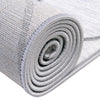 Garden Maze Retreat Collection Area Rug -  Ivyhaven Rectangle White  lifestyle 34