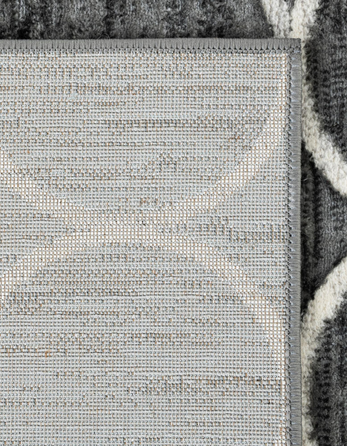 Garden Maze Retreat Collection Area Rug -  Ivyhaven Rectangle Gray  lifestyle 45