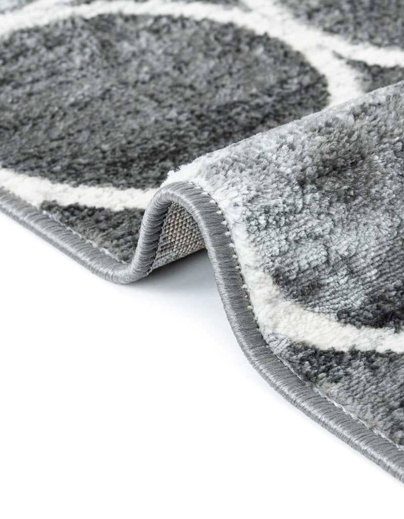 Garden Maze Retreat Collection Area Rug -  Ivyhaven Rectangle Gray  lifestyle 46