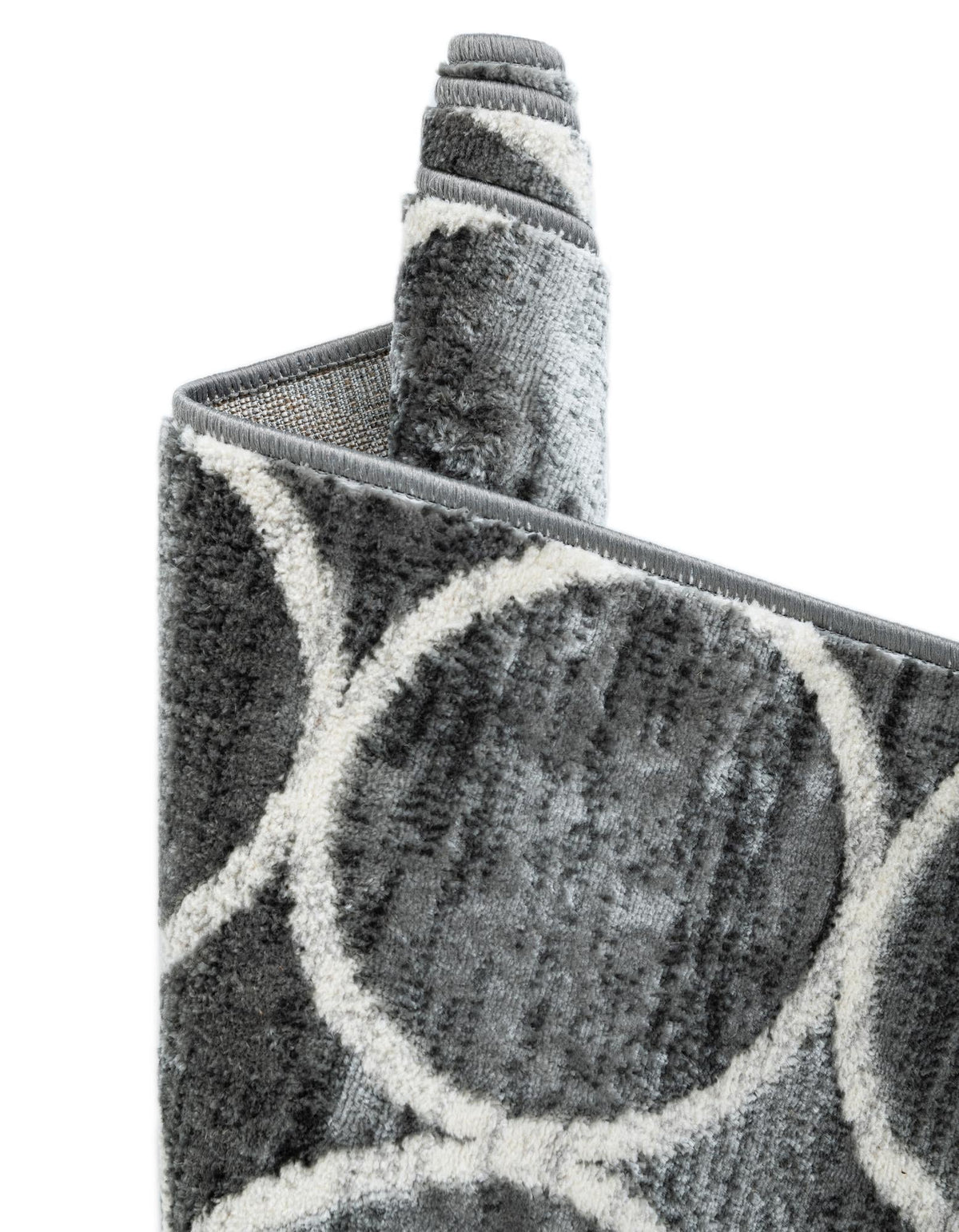 Garden Maze Retreat Collection Area Rug -  Ivyhaven Rectangle Gray  lifestyle 47