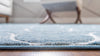 Garden Maze Retreat Collection Area Rug -  Ivyhaven Rectangle Blue  lifestyle 13
