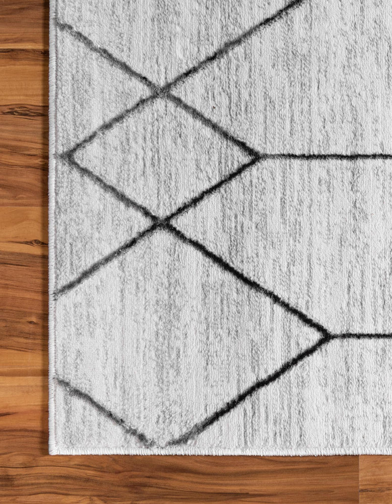 Garden Maze Retreat Collection Area Rug -  Greenbower Rectangle White  lifestyle 41