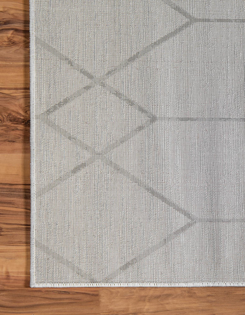 Garden Maze Retreat Collection Area Rug -  Greenbower Rectangle White  lifestyle 47