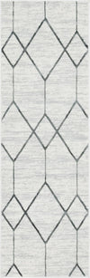 Garden Maze Retreat Collection Area Rug -  Greenbower Runner White  lifestyle 53
