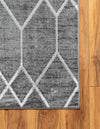 Garden Maze Retreat Collection Area Rug -  Greenbower Rectangle Gray  lifestyle 42
