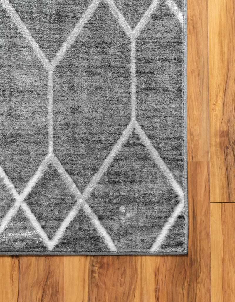 Garden Maze Retreat Collection Area Rug -  Greenbower Rectangle Gray  lifestyle 42