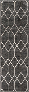 Garden Maze Retreat Collection Area Rug -  Greenbower Runner Gray  lifestyle 56