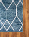 Garden Maze Retreat Collection Area Rug -  Greenbower Rectangle Blue  lifestyle 40