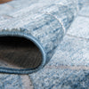 Garden Maze Retreat Collection Area Rug -  Greenbower Round Blue  lifestyle 125