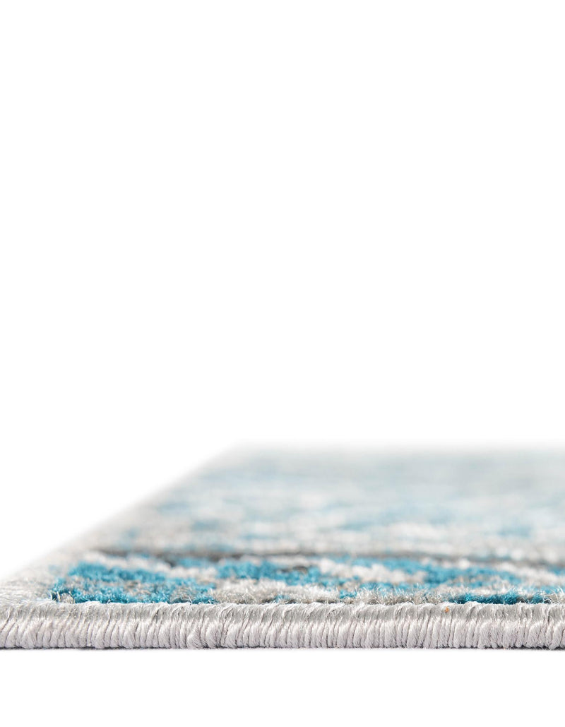 Seville Elegance Collection Area Rug - Cordoba Rectangle Gray Blue  lifestyle 13
